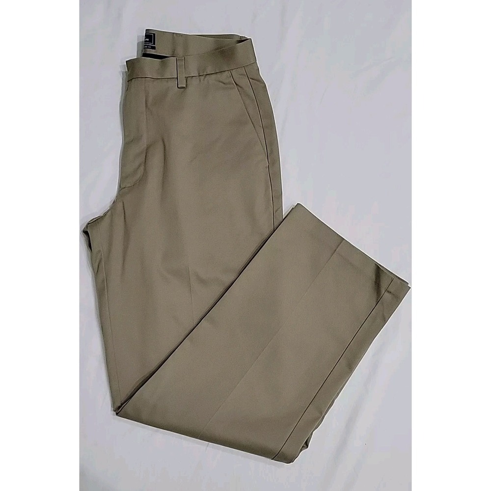 Dockers D3 - Classic fit, Tan/Khaki, Flat Front,Cotton, Mens Dress Pants | 34x34